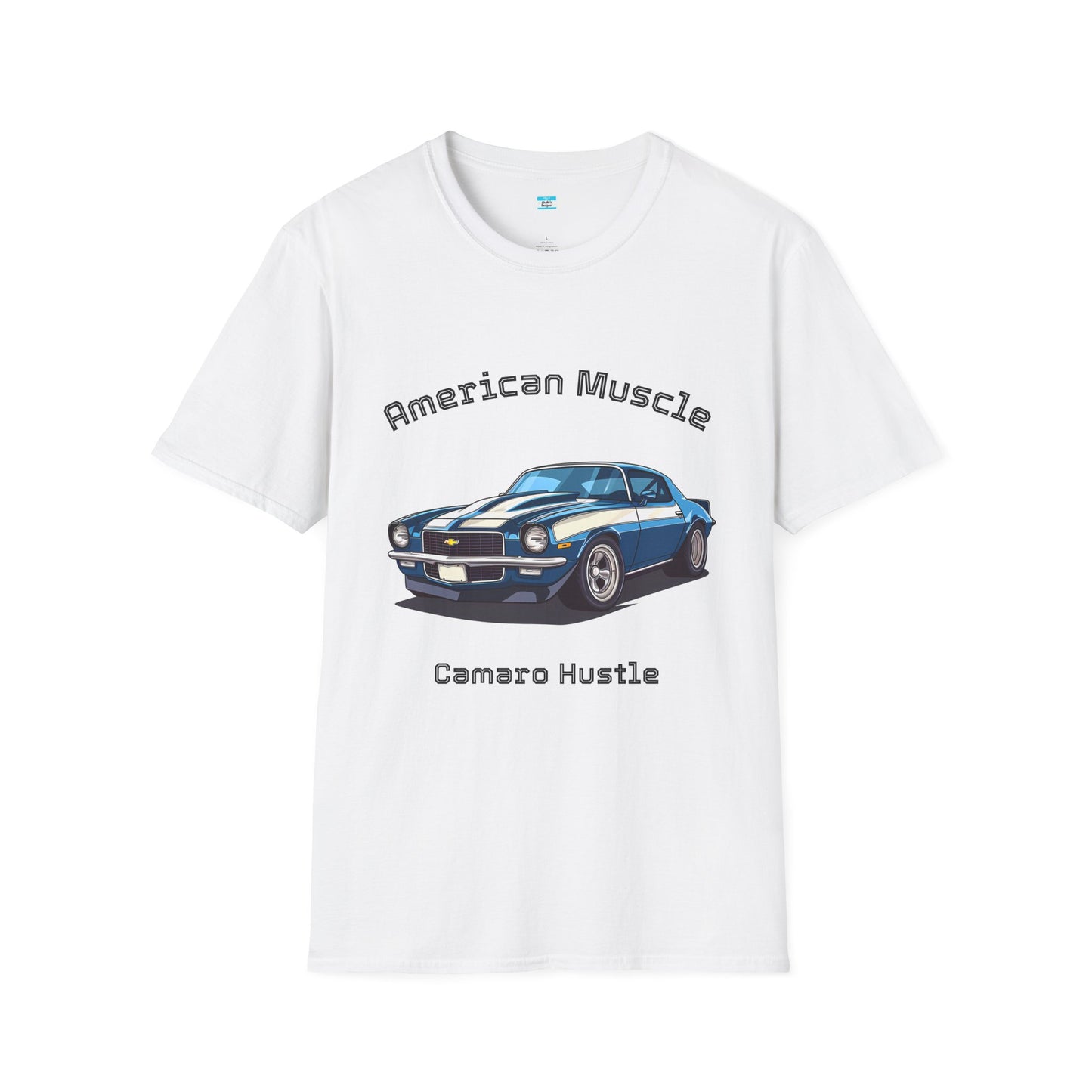 American Muscle – Camaro Hustle Classic Car T-Shirt
