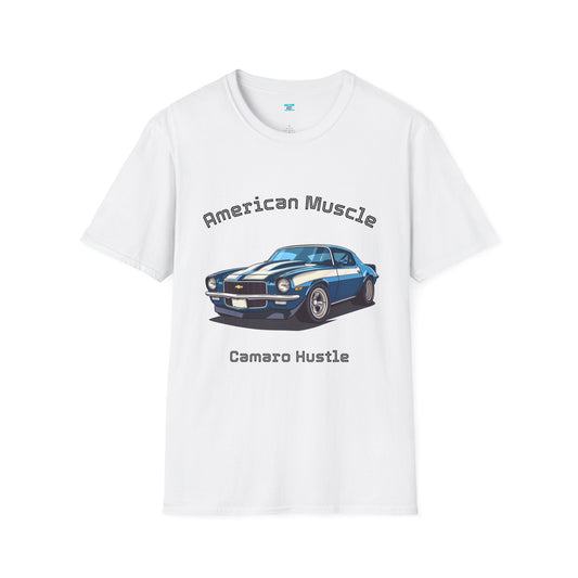 American Muscle – Camaro Hustle Classic Car T-Shirt