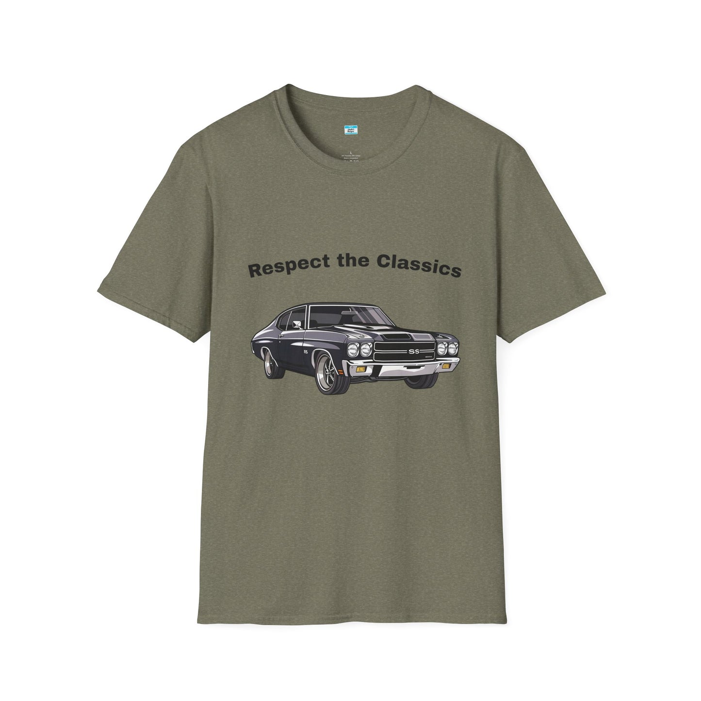 Respect the Classics — Vintage Muscle Car Unisex Tee