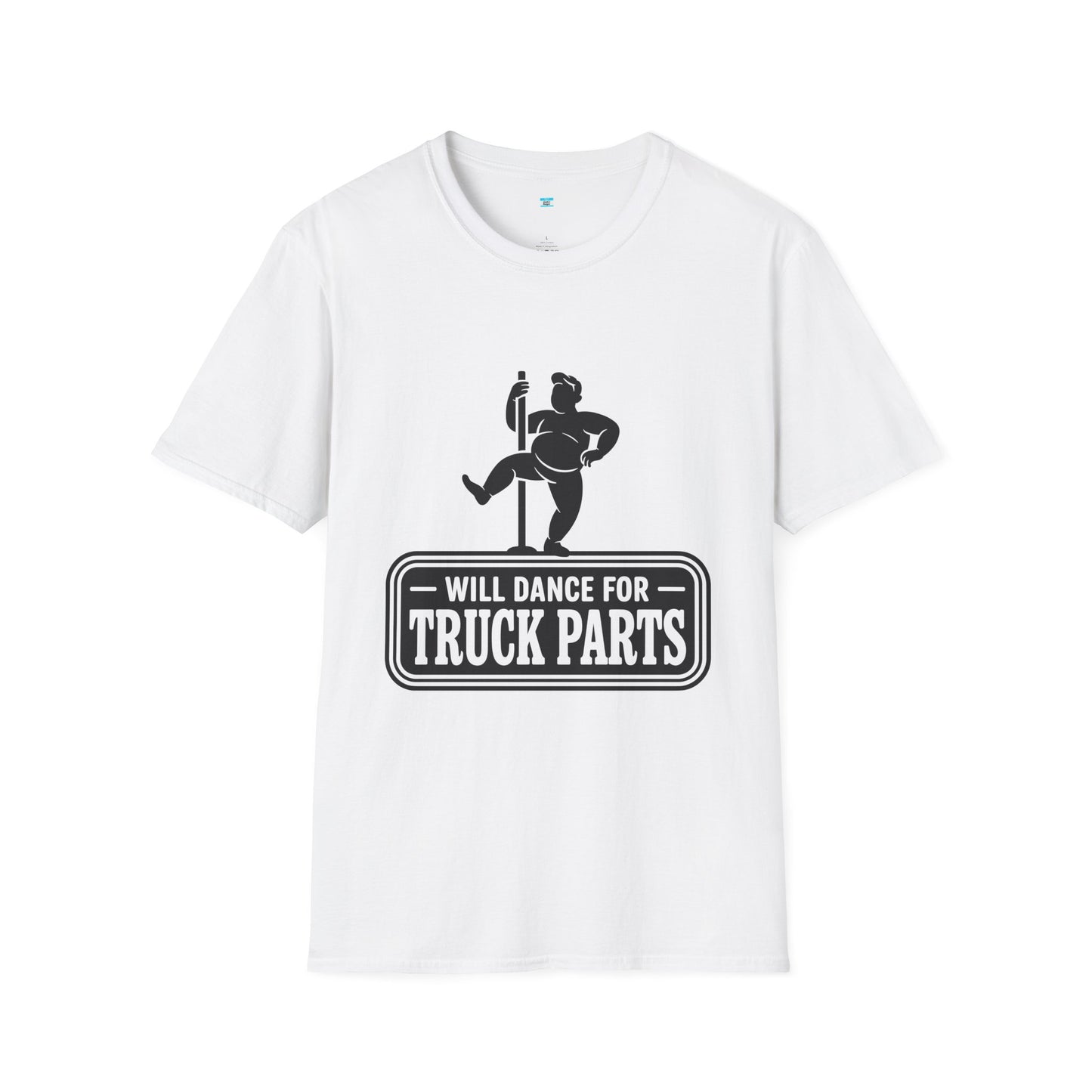 Will Dance for Truck Parts Shirt | Funny Mechanic Truck Lover Graphic Tee