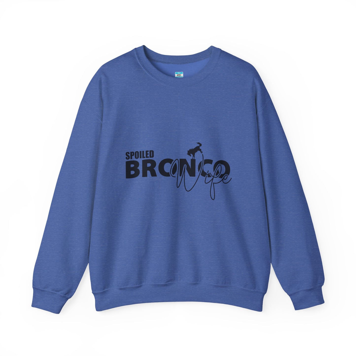 Spoiled Bronco Wife Unisex Sweatshirt Bronco Lover Off-Road Crewneck