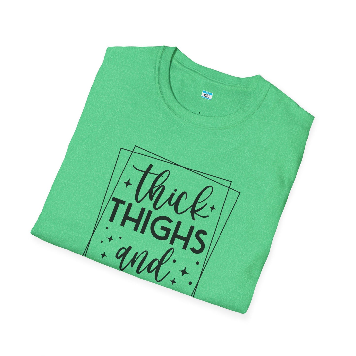 Thick Thighs and Good Vibes Graphic Tee