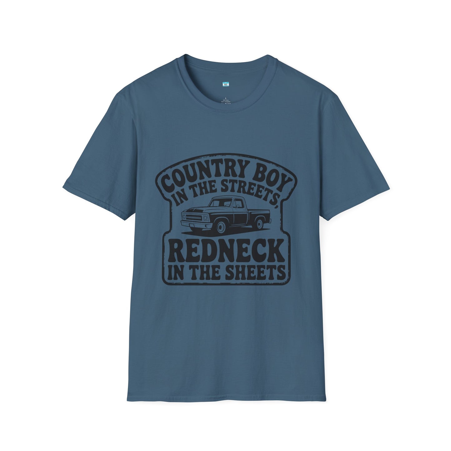 Country Boy Shirt Redneck in the Sheets | Funny Southern Truck Graphic Tee