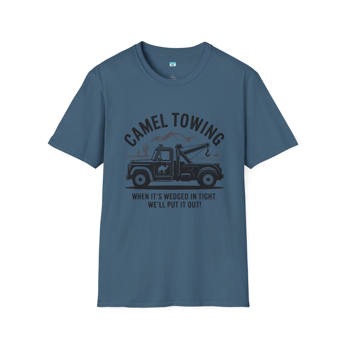Camel Towing Funny Shirt – Tow Truck & Mechanic Humor Graphic Tee