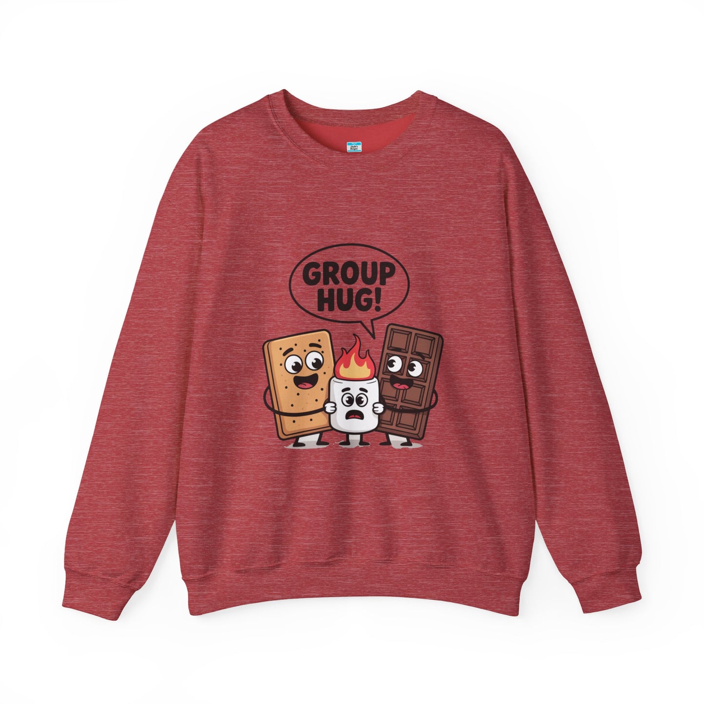 Group Hug S'mores Sweatshirt | Funny Camping Campfire Crewneck