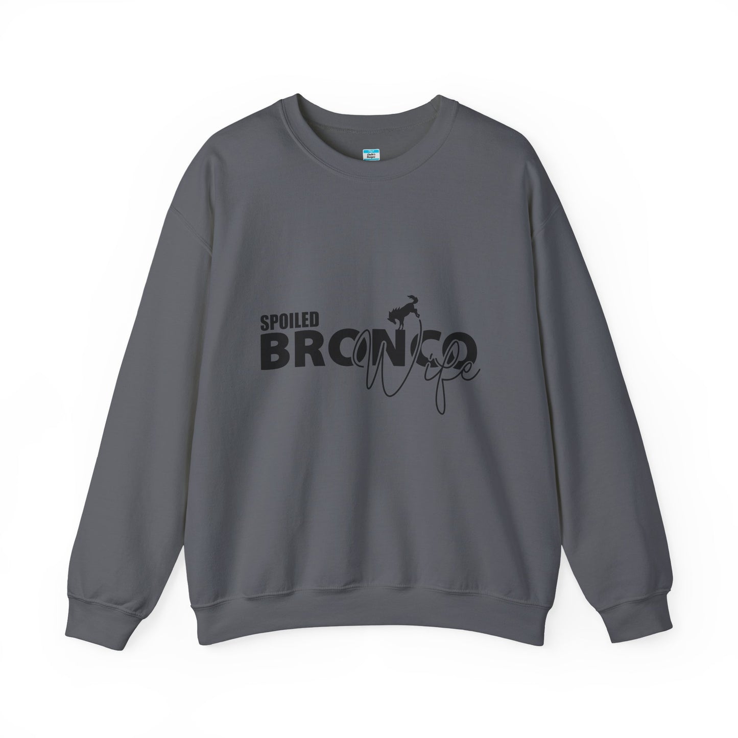 Spoiled Bronco Wife Unisex Sweatshirt Bronco Lover Off-Road Crewneck