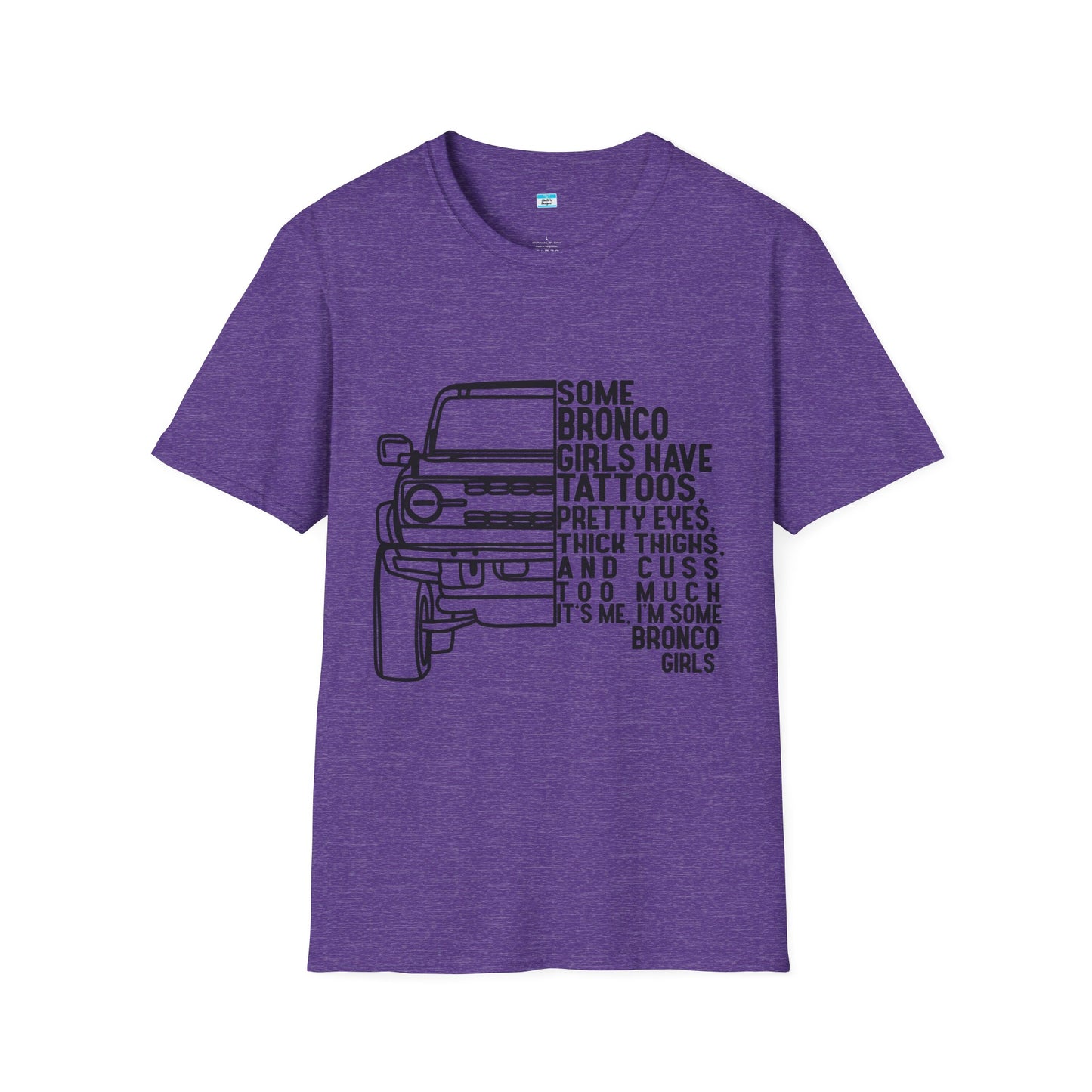 Some Bronco Girls Have Tattoos Shirt, Funny Bronco Girl Tee, Classic Ford Bronco Graphic Shirt, Off Road Truck Lover Gift