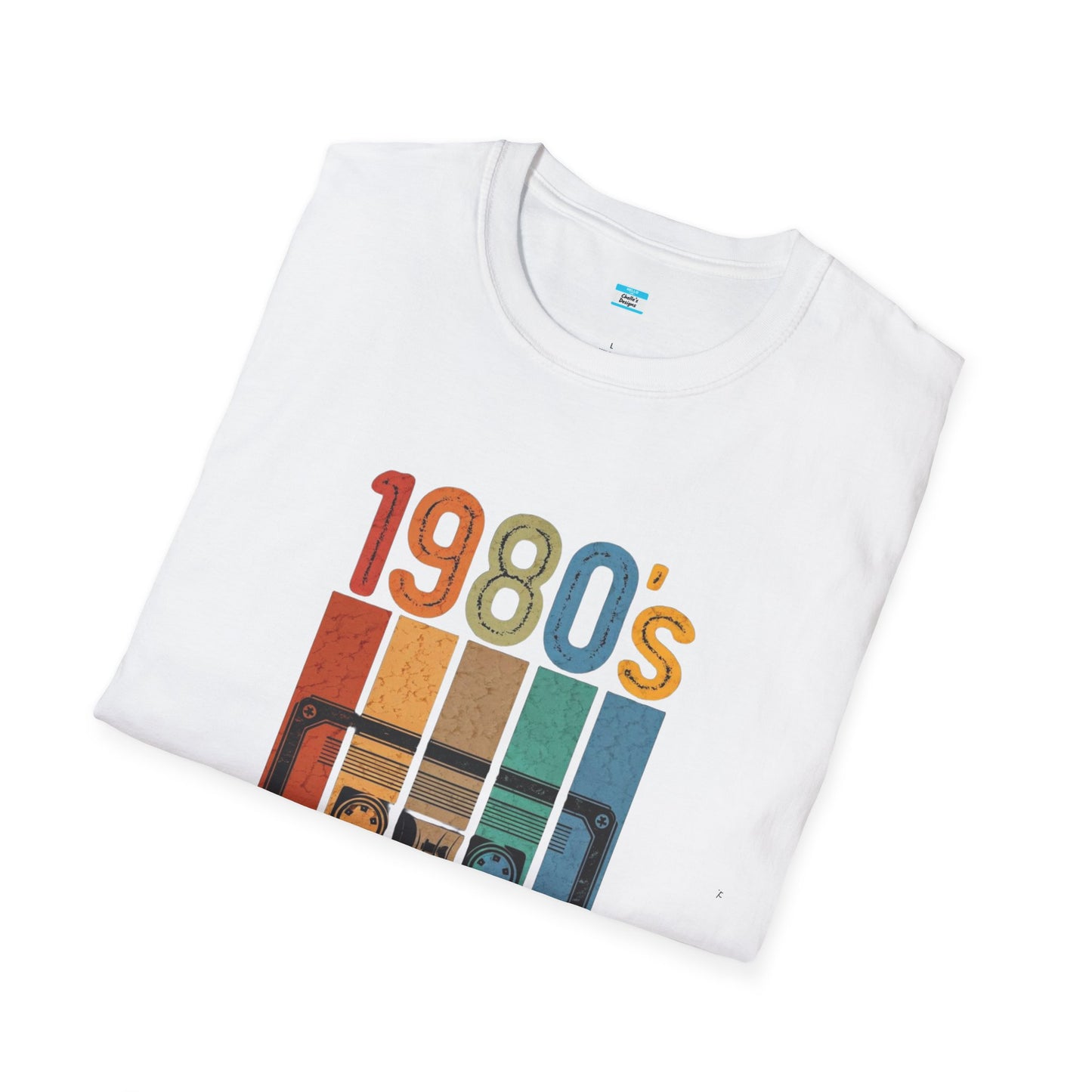 Retro 1980s Cassette Tape T-Shirt – Vintage Mixtape Music Tee