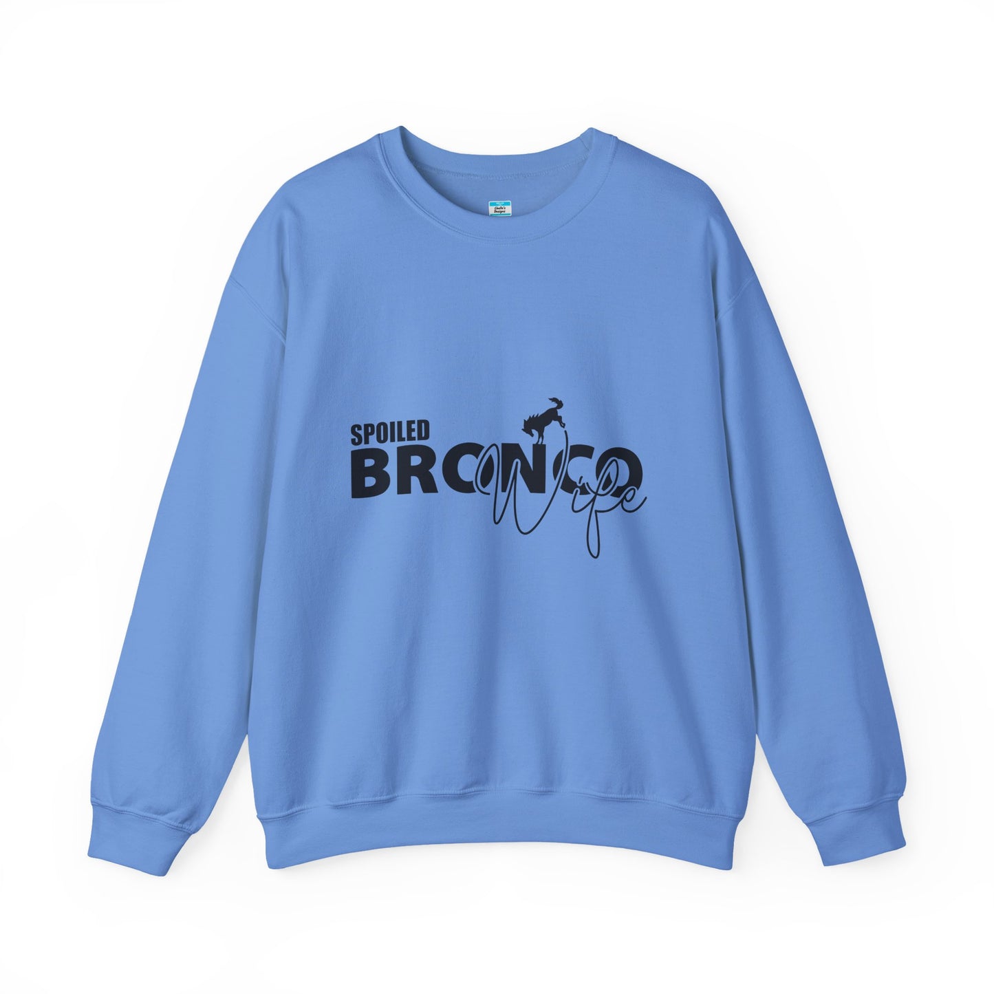 Spoiled Bronco Wife Unisex Sweatshirt Bronco Lover Off-Road Crewneck