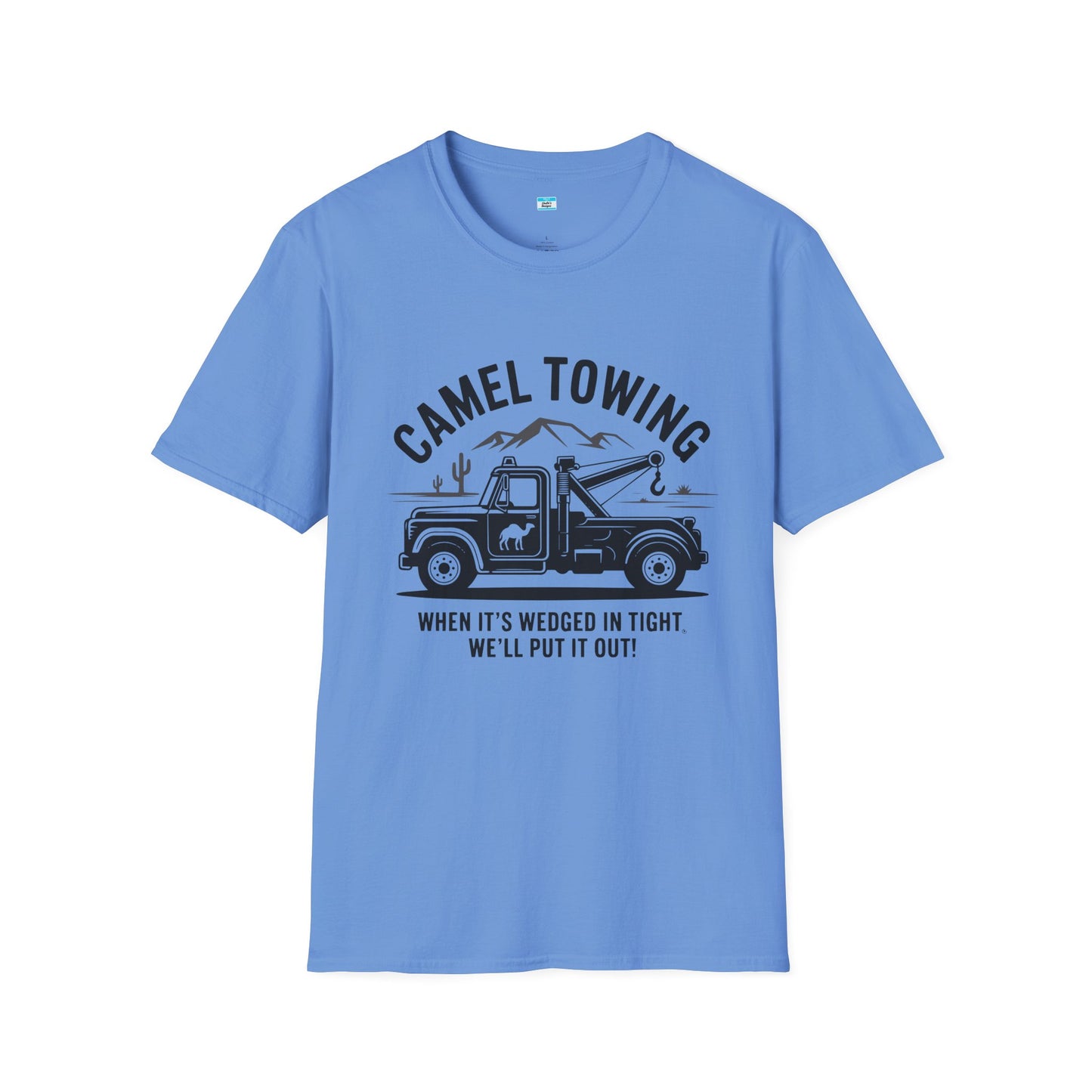 Camel Towing Funny Shirt – Tow Truck & Mechanic Humor Graphic Tee