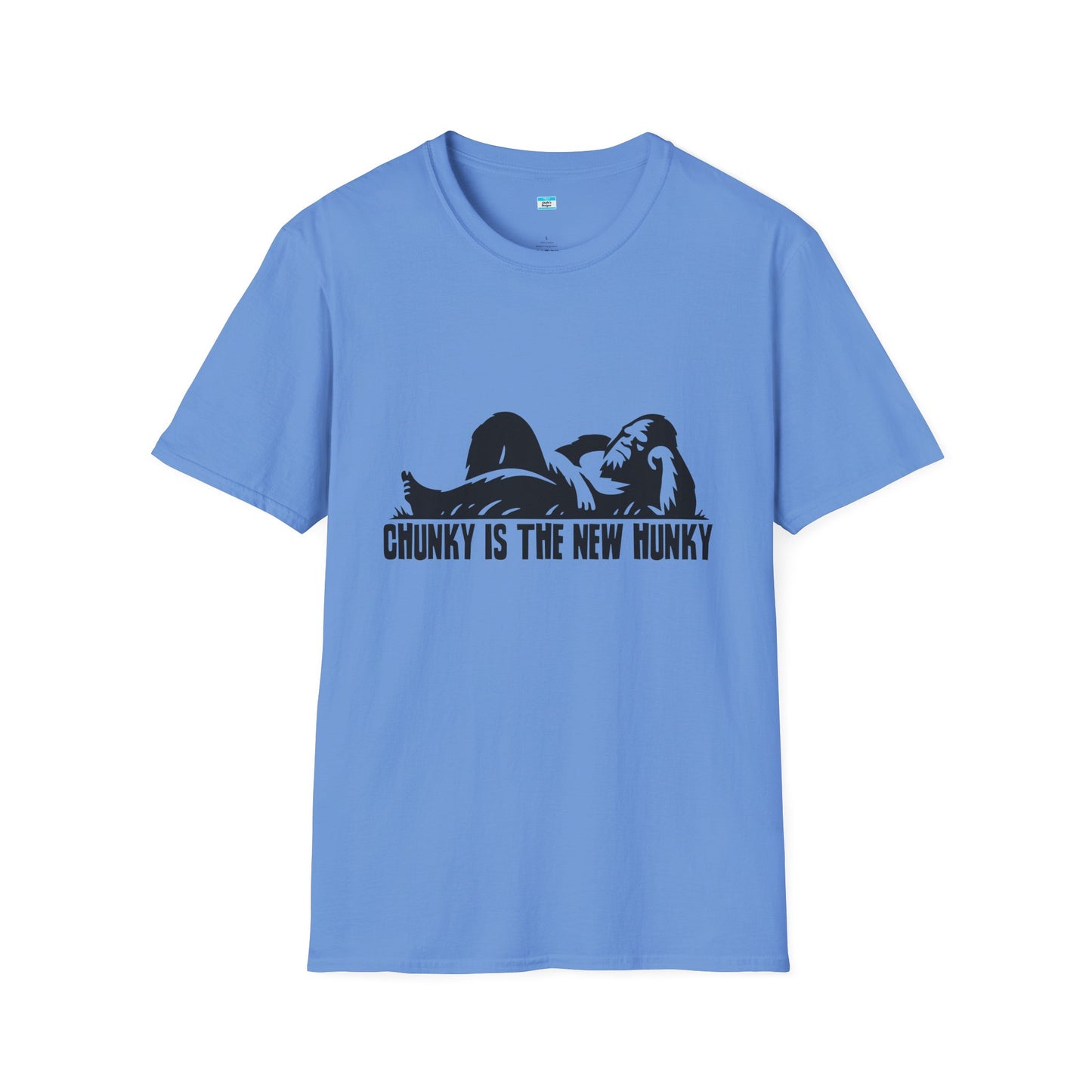 Chunky Is The New Hunky – Funny Bigfoot Unisex Tee