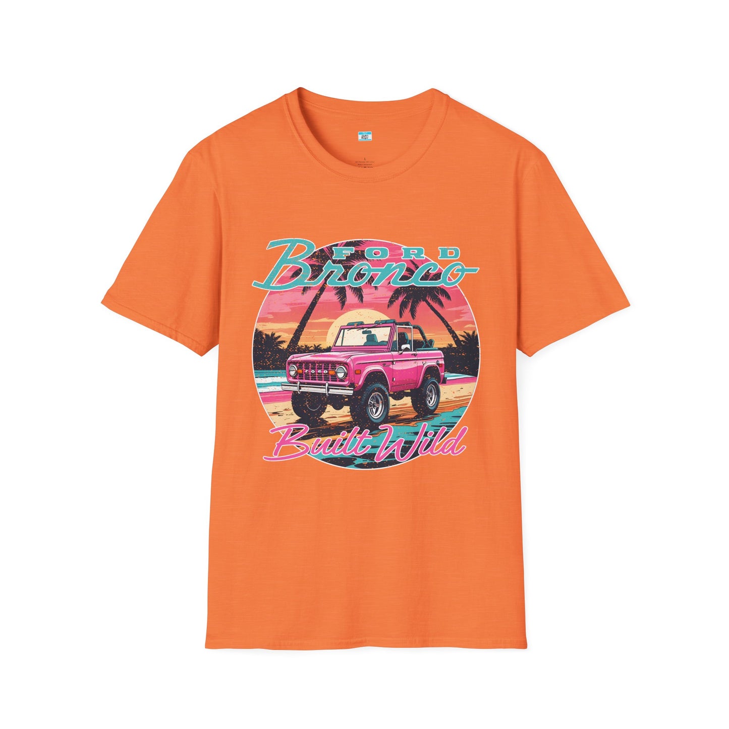 Ford Bronco Built Wild Unisex Tee | Vintage Retro Off-Road T-Shirt | Chelle’s Designs