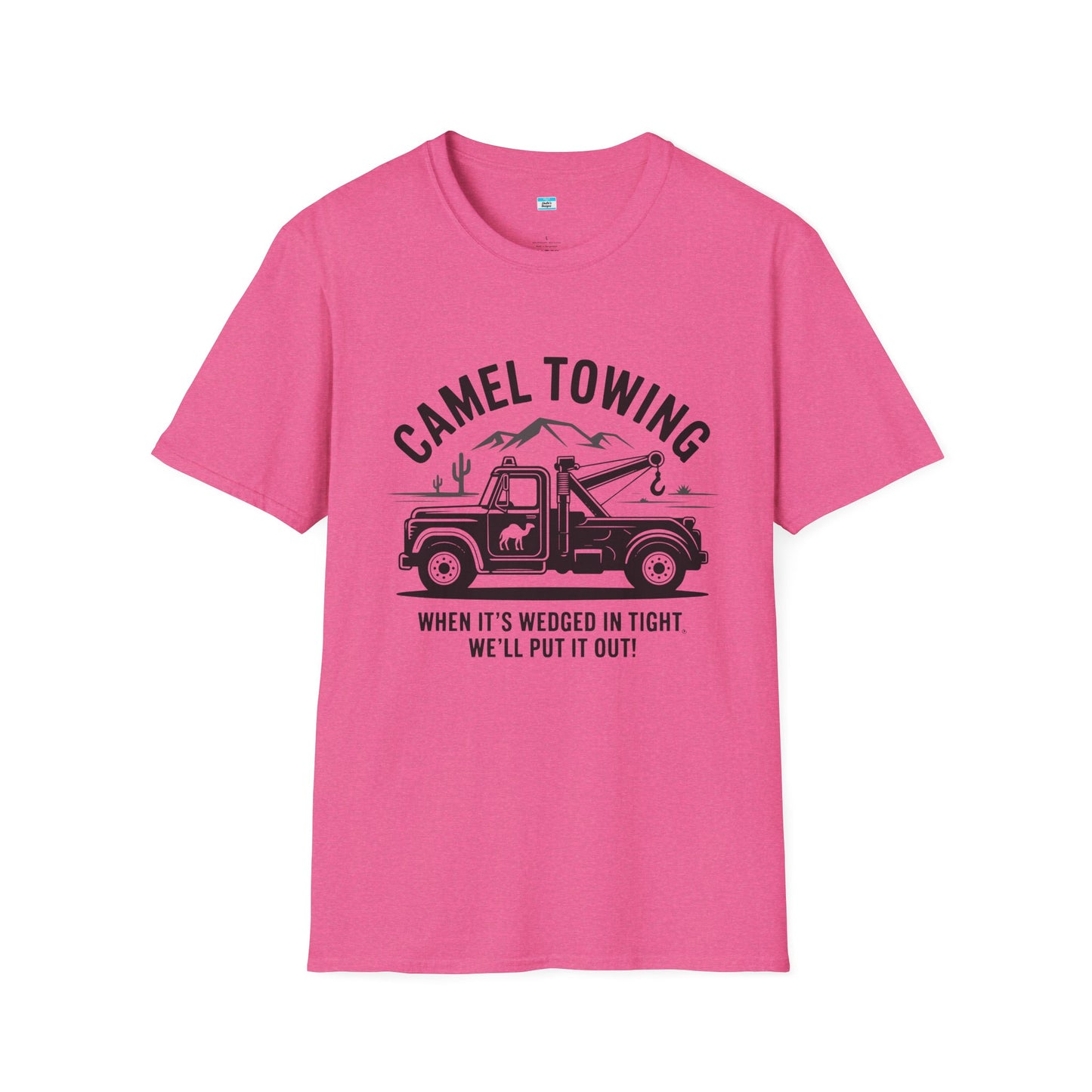 Camel Towing Funny Shirt – Tow Truck & Mechanic Humor Graphic Tee