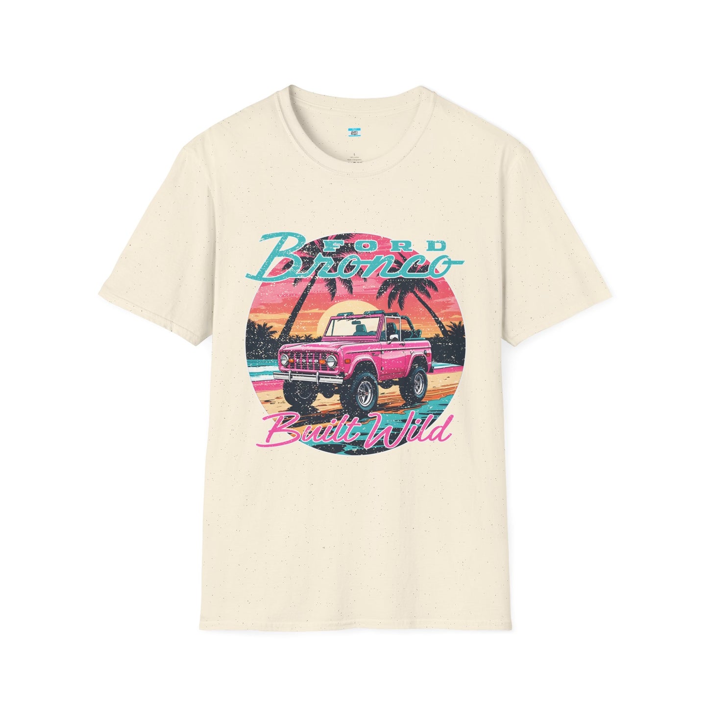 Ford Bronco Built Wild Unisex Tee | Vintage Retro Off-Road T-Shirt | Chelle’s Designs