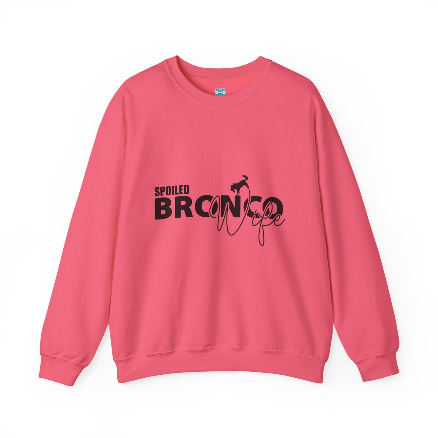 Spoiled Bronco Wife Unisex Sweatshirt Bronco Lover Off-Road Crewneck