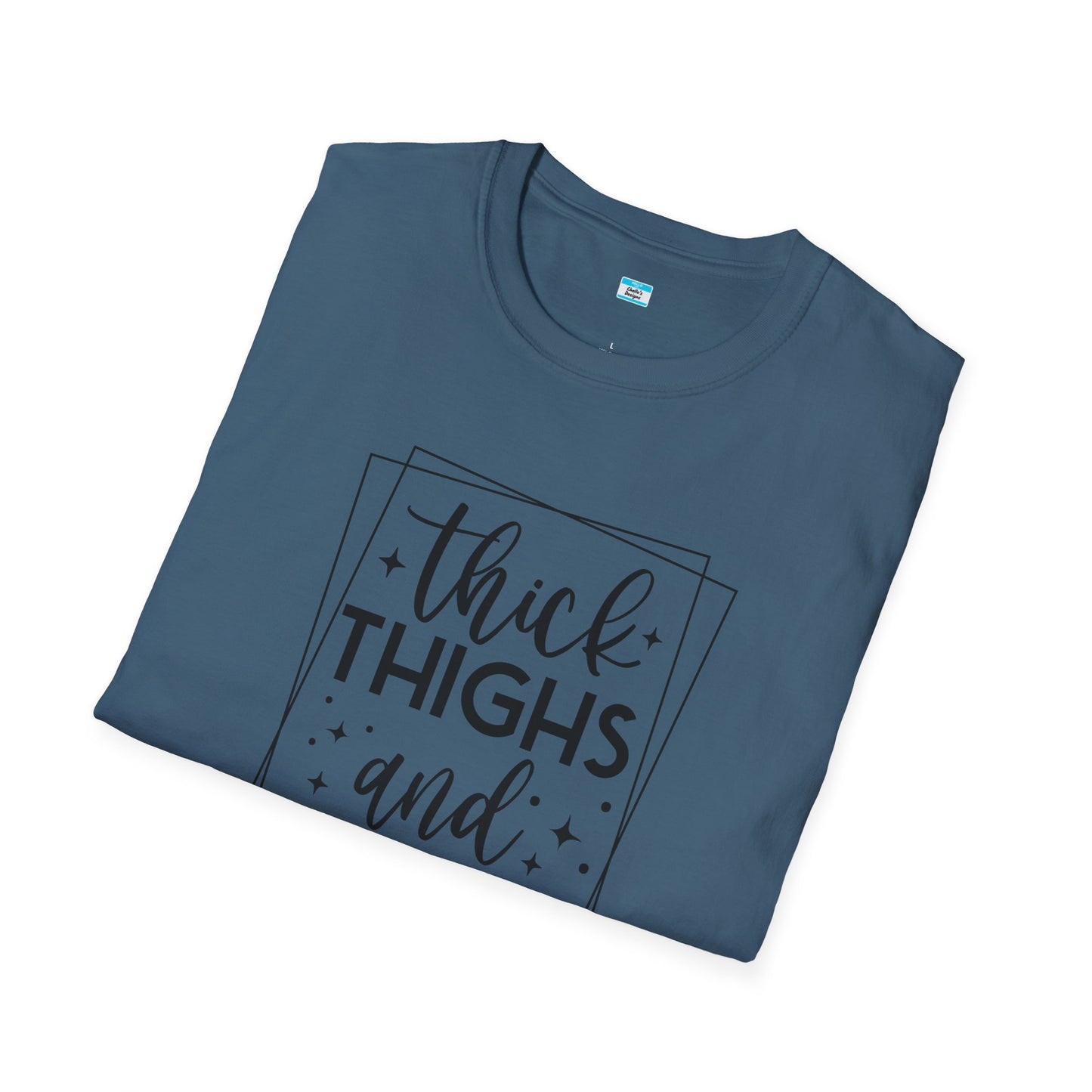 Thick Thighs and Good Vibes Graphic Tee