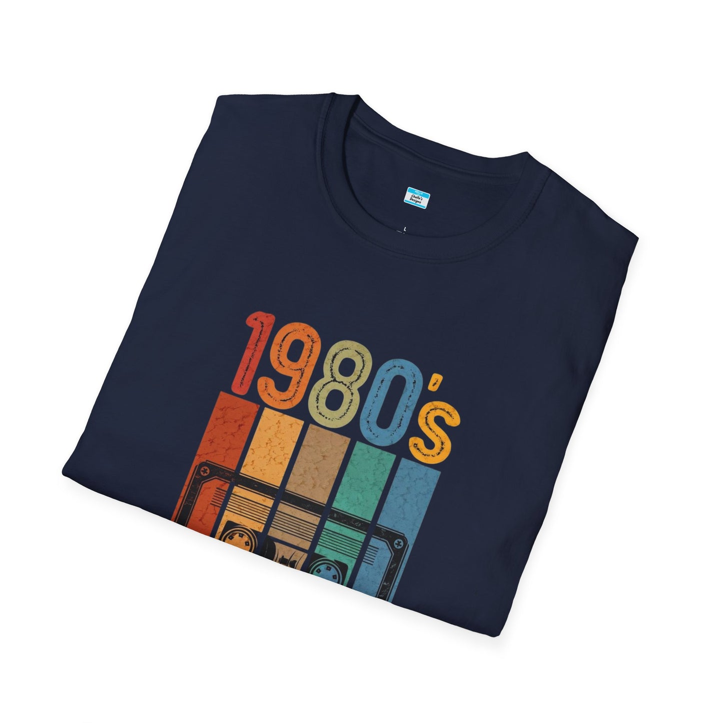 Retro 1980s Cassette Tape T-Shirt – Vintage Mixtape Music Tee