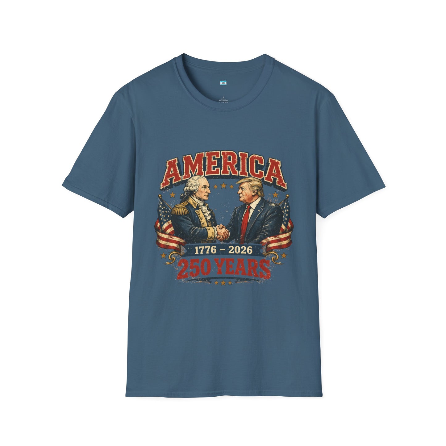 America 250 Years Shirt 1776-2026 | Patriotic USA Anniversary Graphic Tee