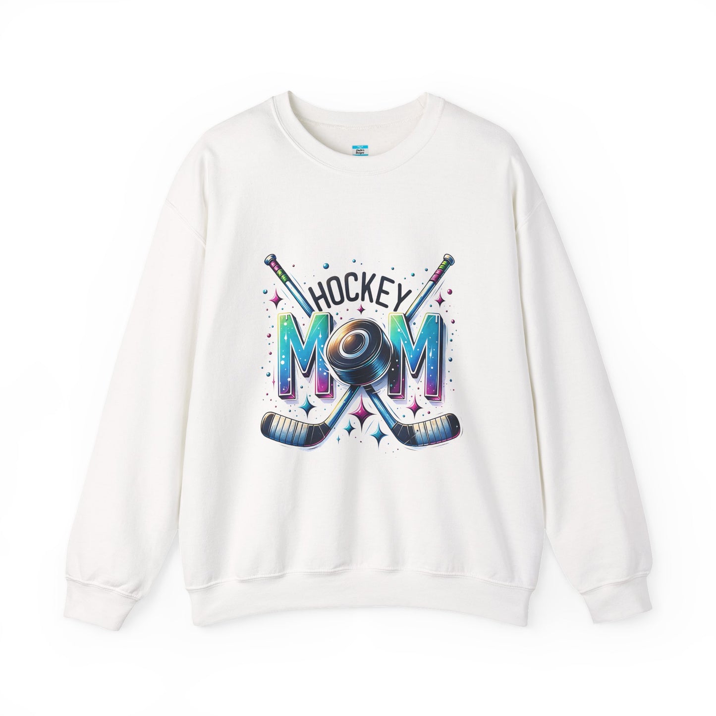Hockey Mom Sweatshirt | Cozy Ice Hockey Crewneck for Proud Hockey Moms