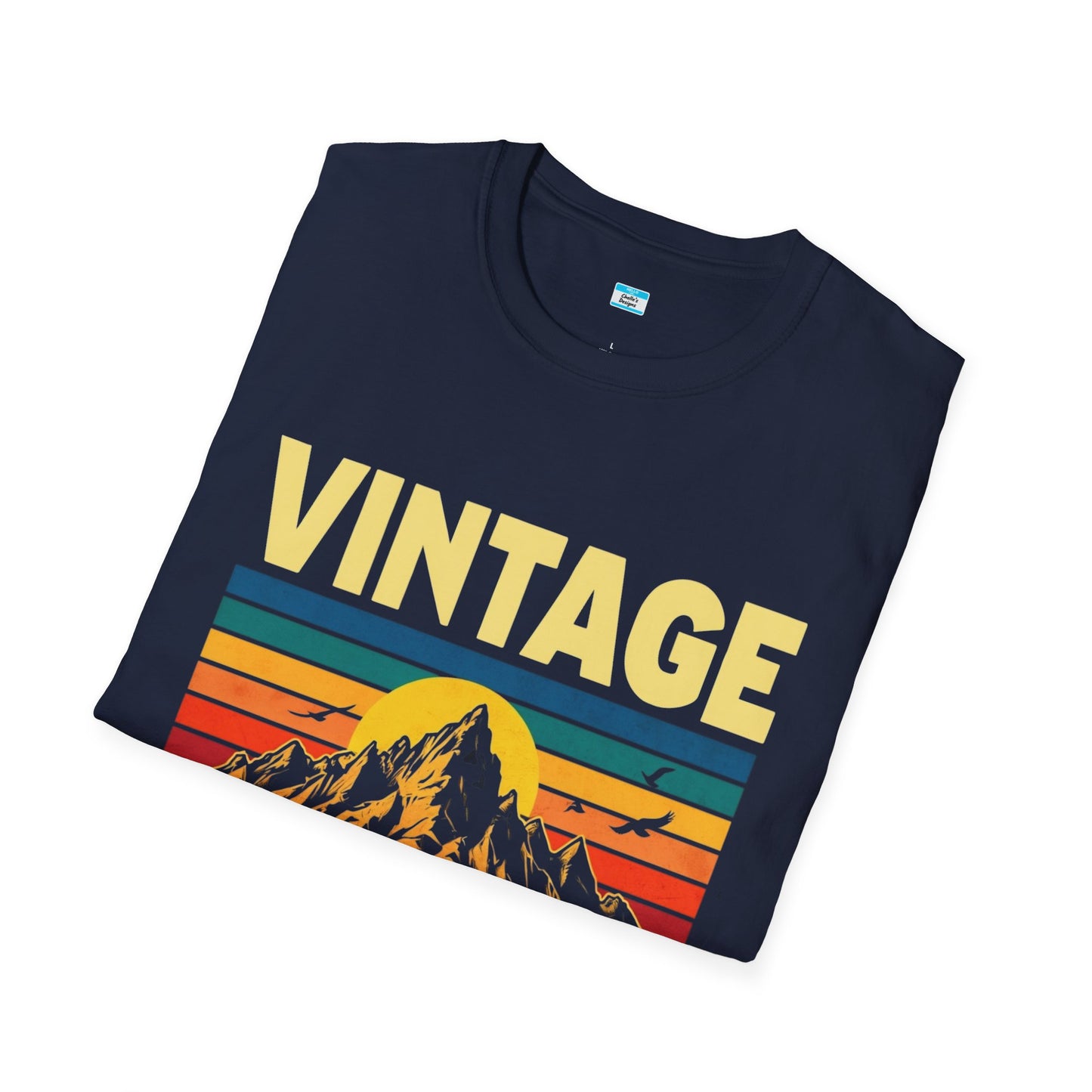 Vintage 1975 T-Shirt – Retro Sunset Mountain 70s Birthday Tee