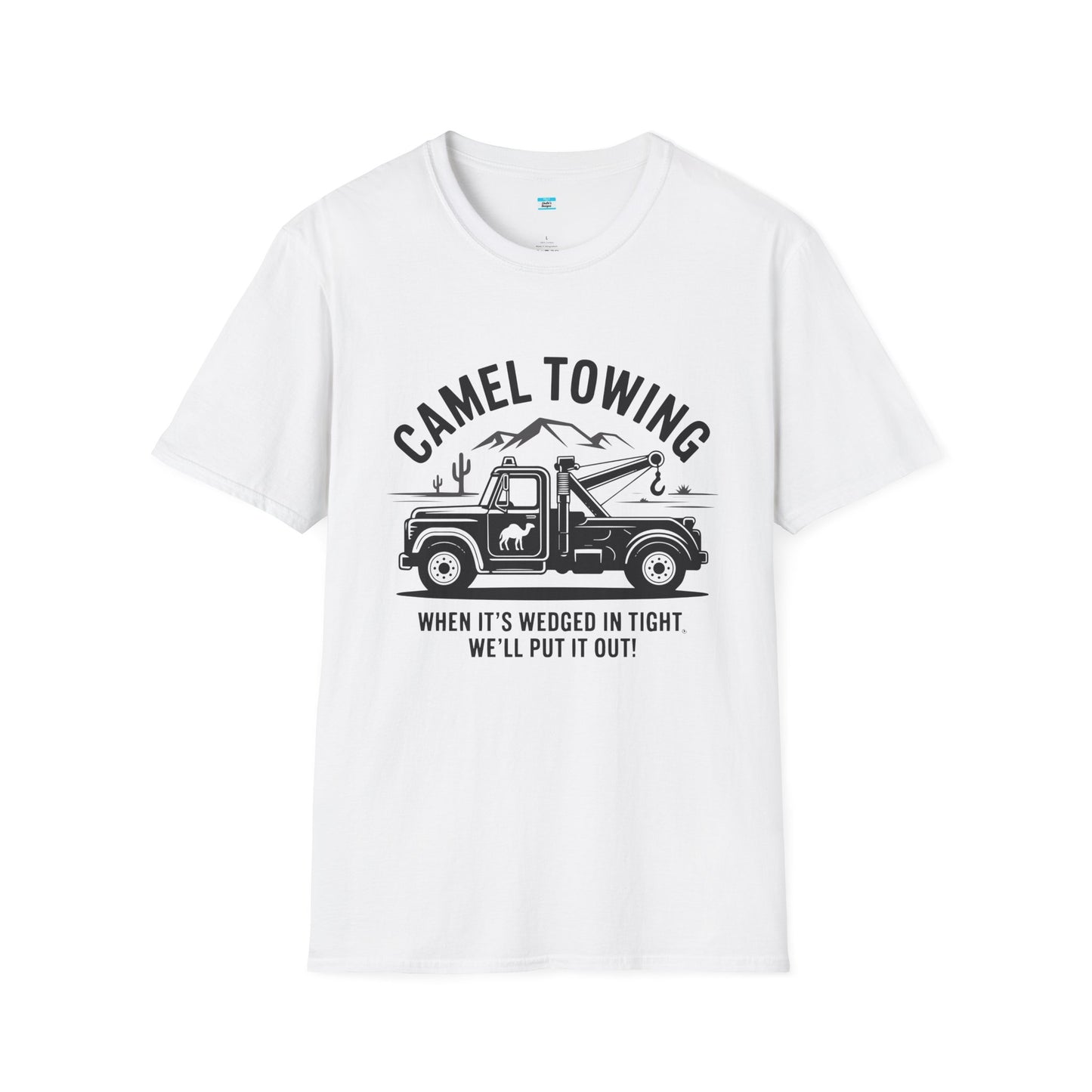 Camel Towing Funny Shirt – Tow Truck & Mechanic Humor Graphic Tee