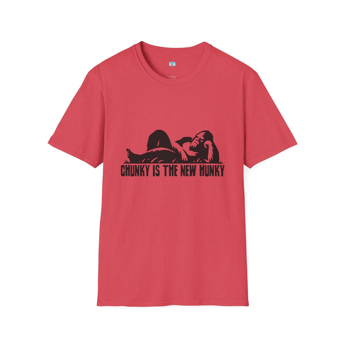 Chunky Is The New Hunky – Funny Bigfoot Unisex Tee