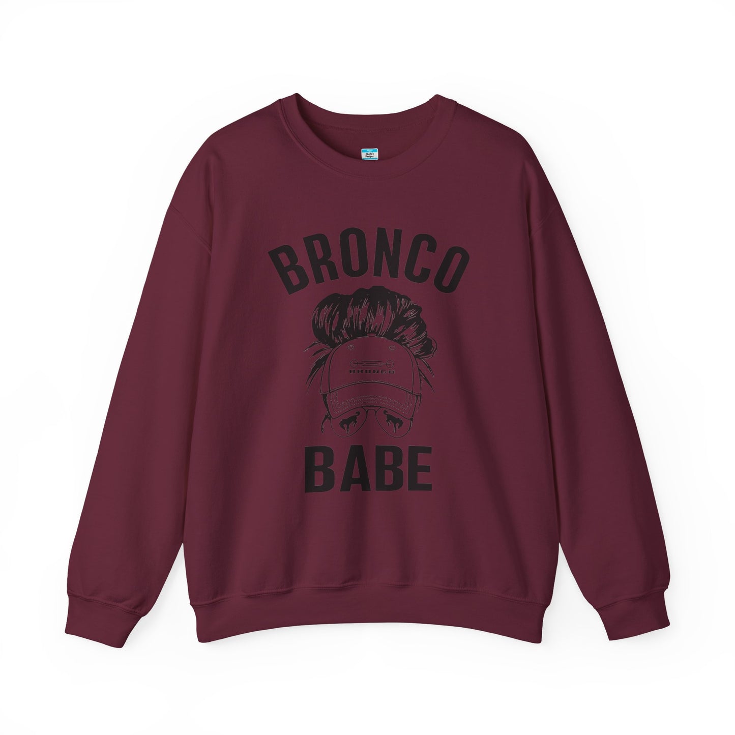 Bronco Babe Sweatshirt – Women’s Off-Road Bronco Lifestyle Crewneck