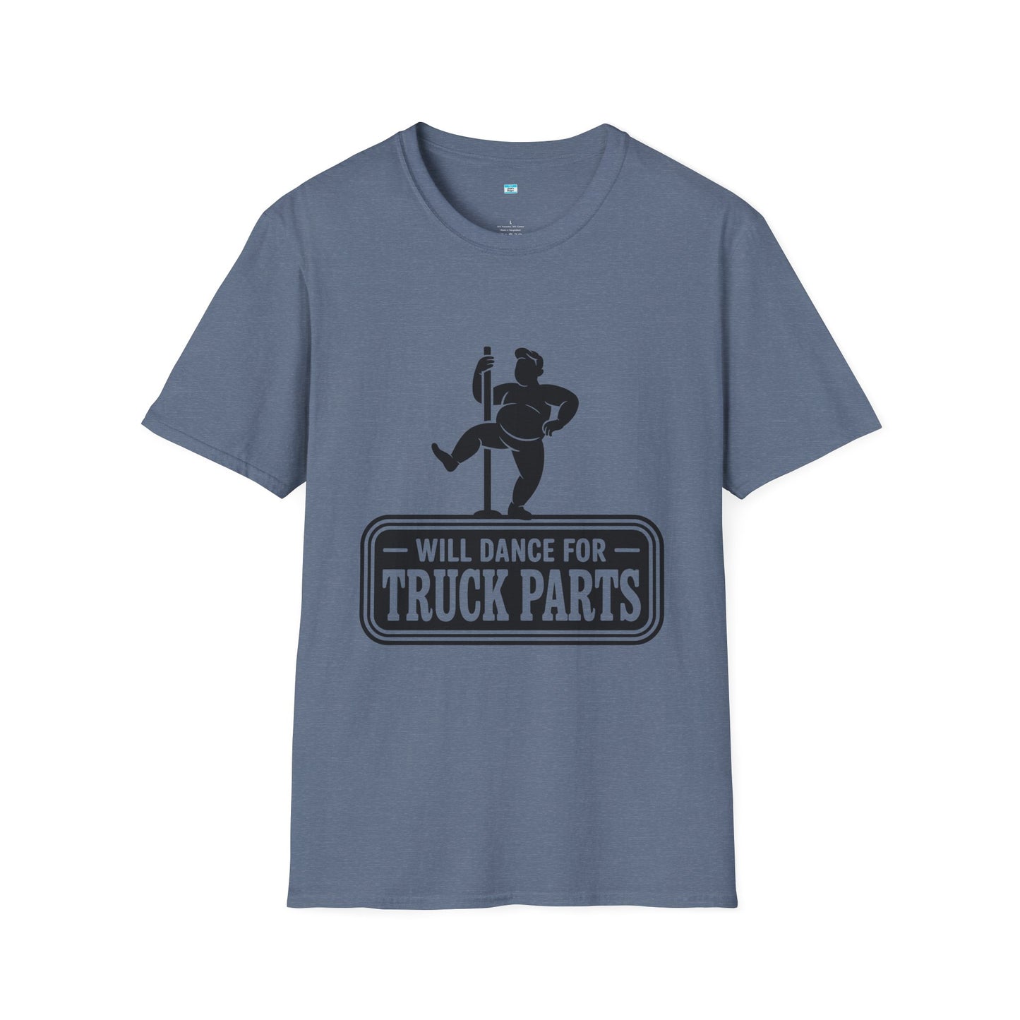 Will Dance for Truck Parts Shirt | Funny Mechanic Truck Lover Graphic Tee