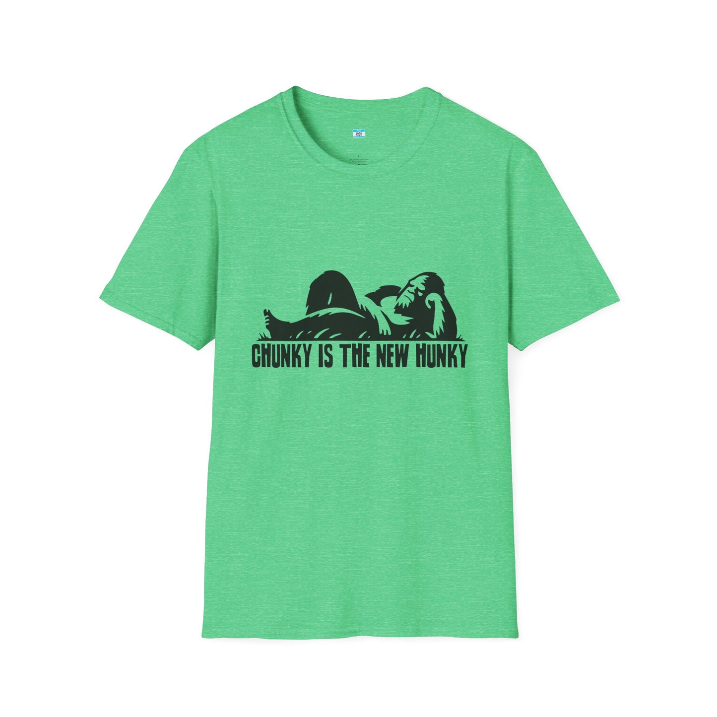 Chunky Is The New Hunky – Funny Bigfoot Unisex Tee