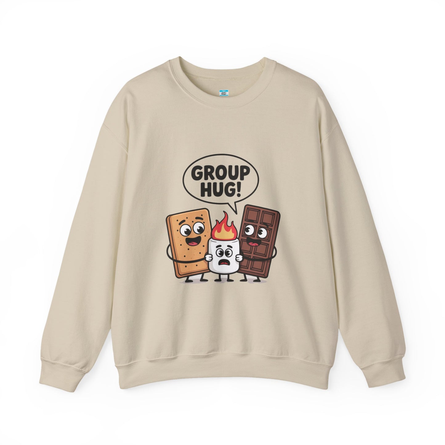 Group Hug S'mores Sweatshirt | Funny Camping Campfire Crewneck