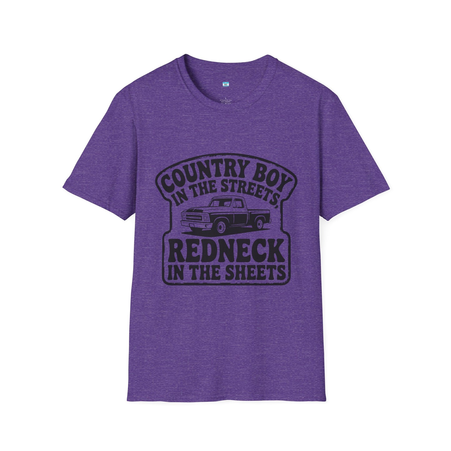 Country Boy Shirt Redneck in the Sheets | Funny Southern Truck Graphic Tee