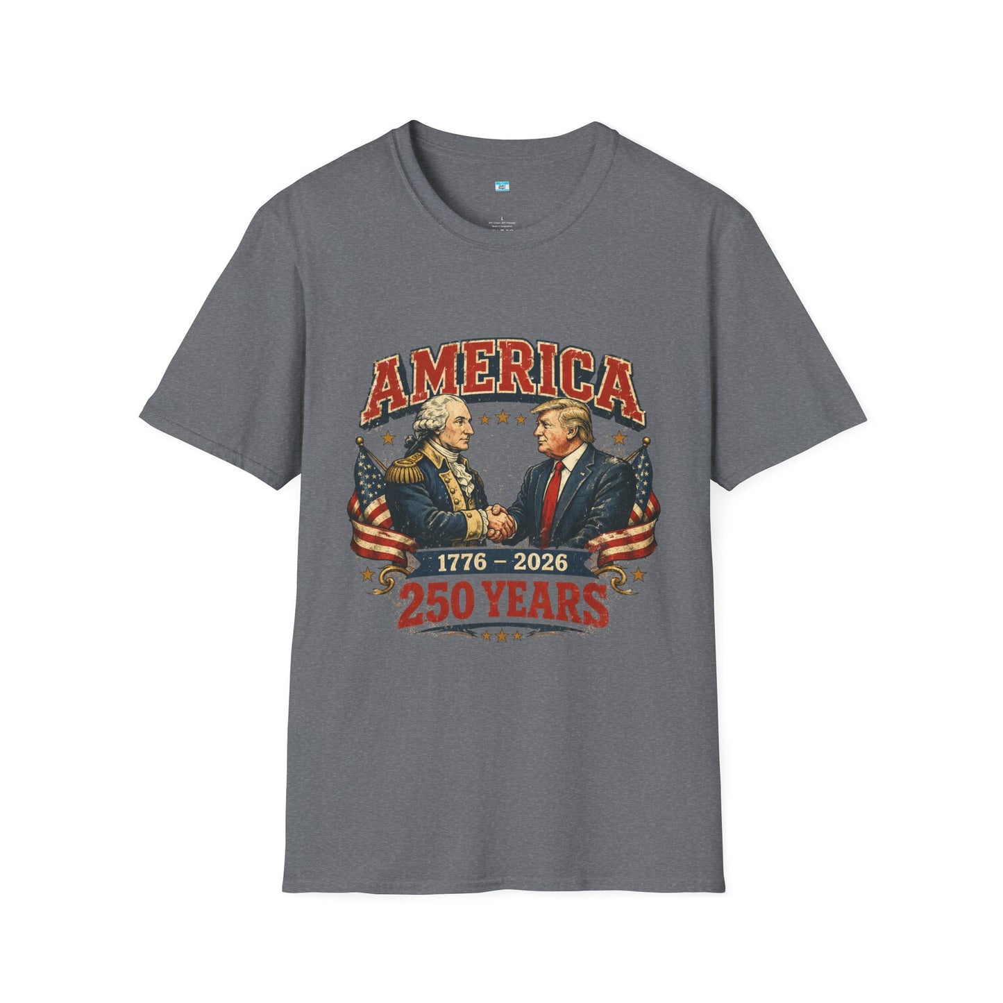 America 250 Years Shirt 1776-2026 | Patriotic USA Anniversary Graphic Tee