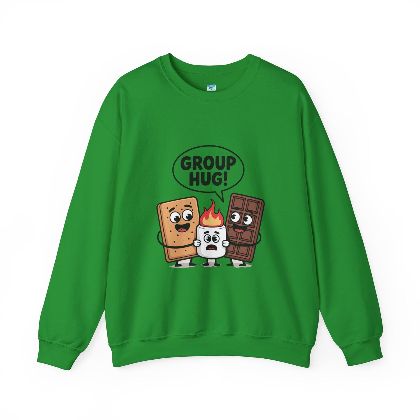 Group Hug S'mores Sweatshirt | Funny Camping Campfire Crewneck