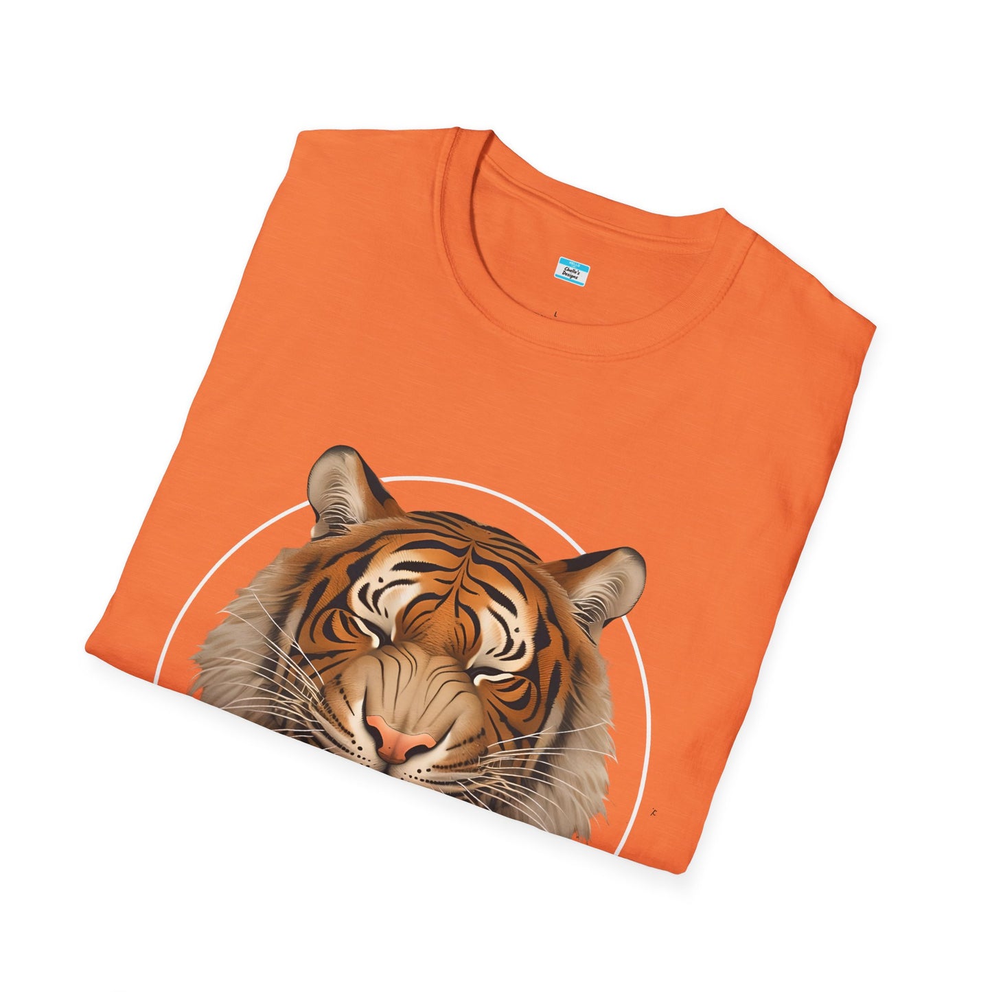 Roaring Tiger Face Graphic T-Shirt – Bold Wild Jungle Animal Tee for Men & Women