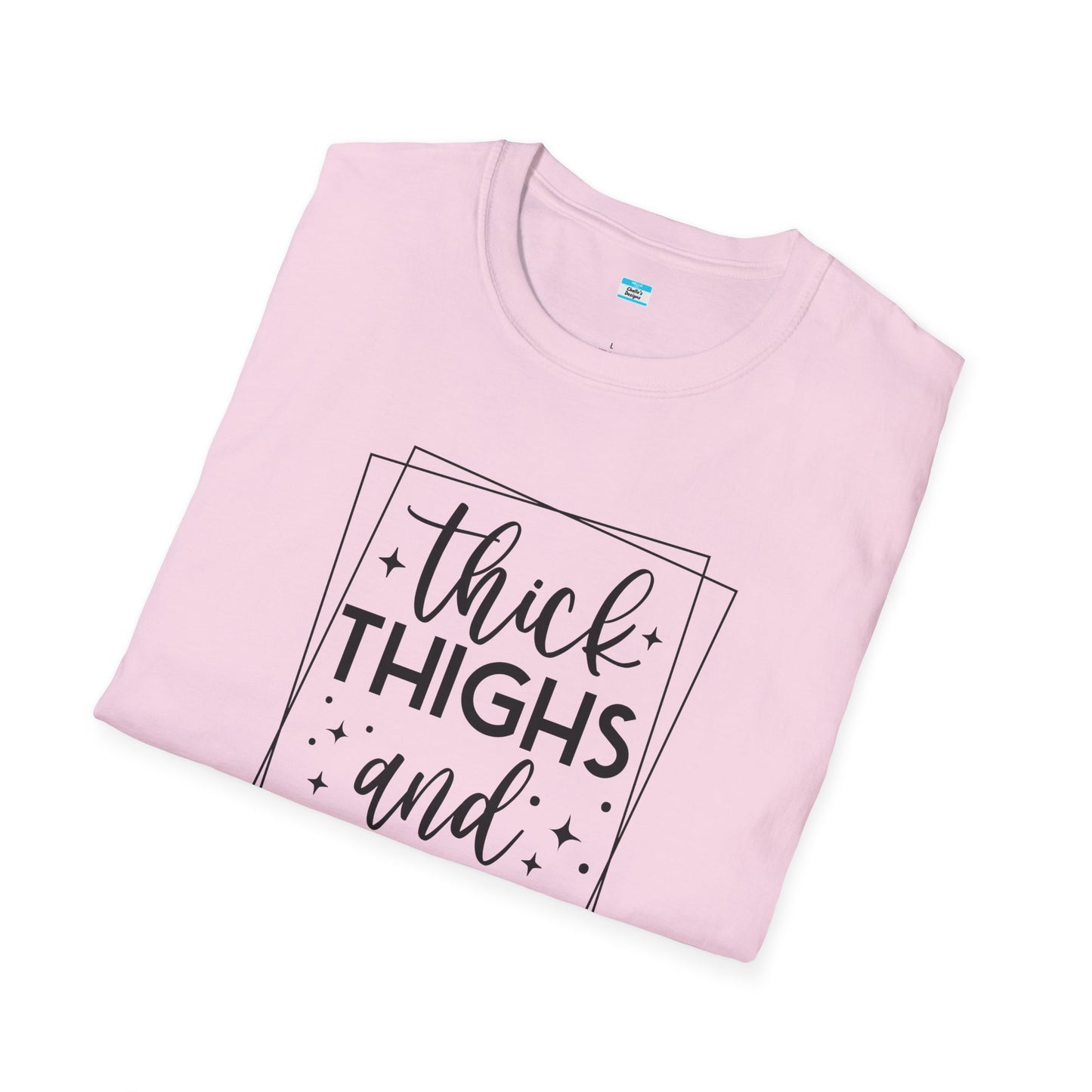 Thick Thighs and Good Vibes Graphic Tee