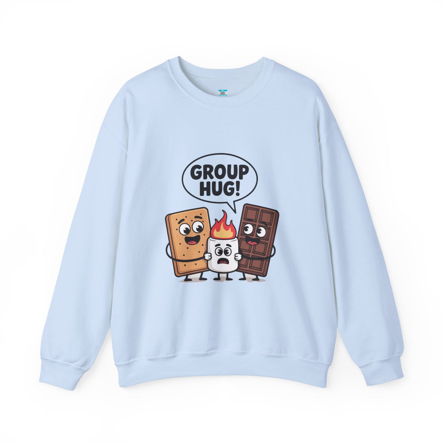 Group Hug S'mores Sweatshirt | Funny Camping Campfire Crewneck