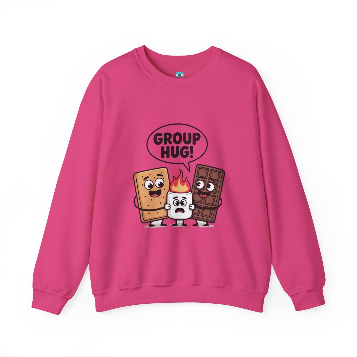 Group Hug S'mores Sweatshirt | Funny Camping Campfire Crewneck