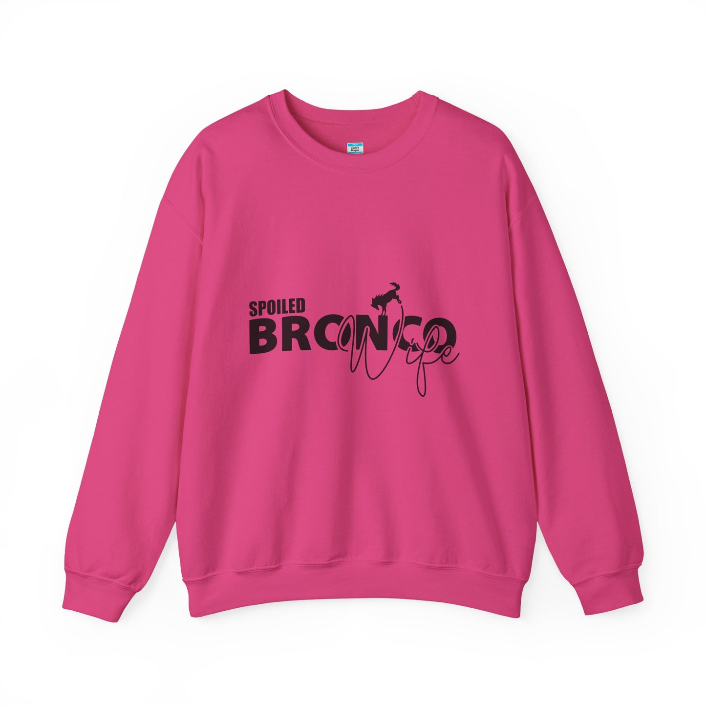 Spoiled Bronco Wife Unisex Sweatshirt Bronco Lover Off-Road Crewneck