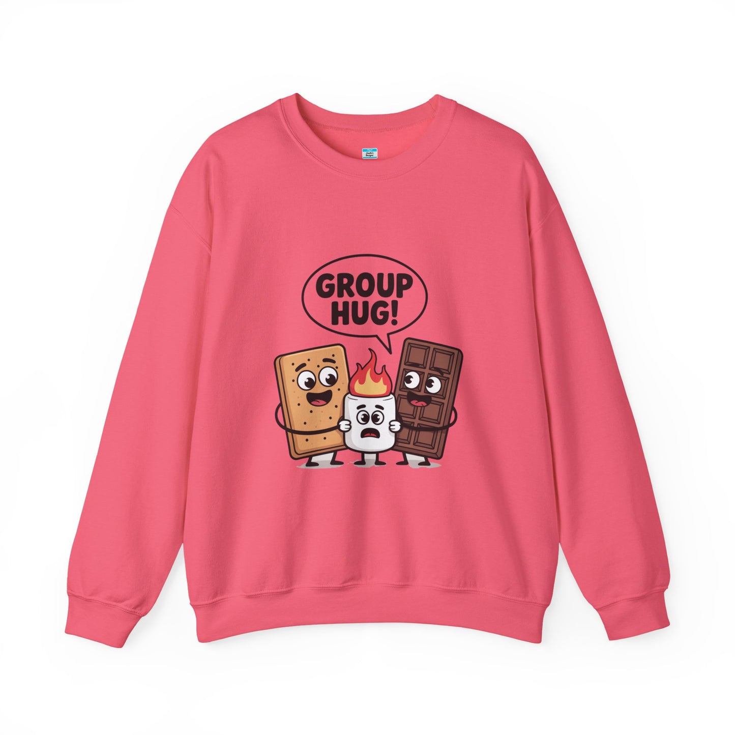 Group Hug S'mores Sweatshirt | Funny Camping Campfire Crewneck