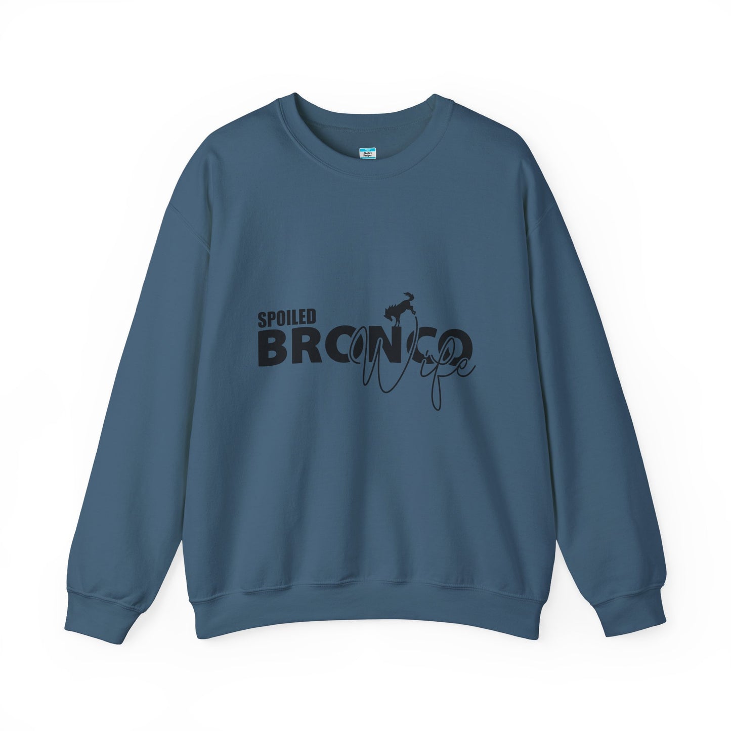 Spoiled Bronco Wife Unisex Sweatshirt Bronco Lover Off-Road Crewneck