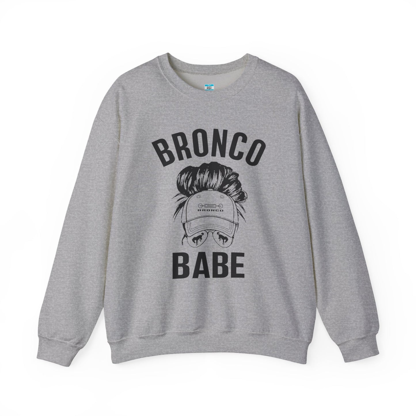 Bronco Babe Sweatshirt – Women’s Off-Road Bronco Lifestyle Crewneck