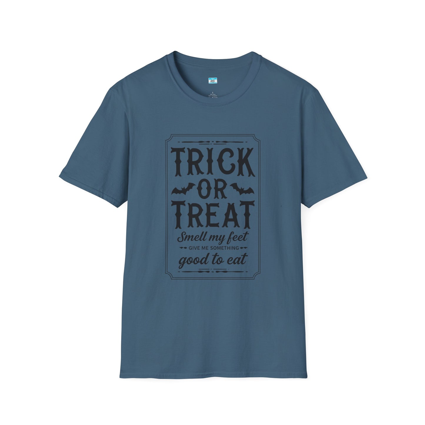 Funny Halloween “Trick or Treat Smell My Feet” T-Shirt – Spooky Season Graphic Tee