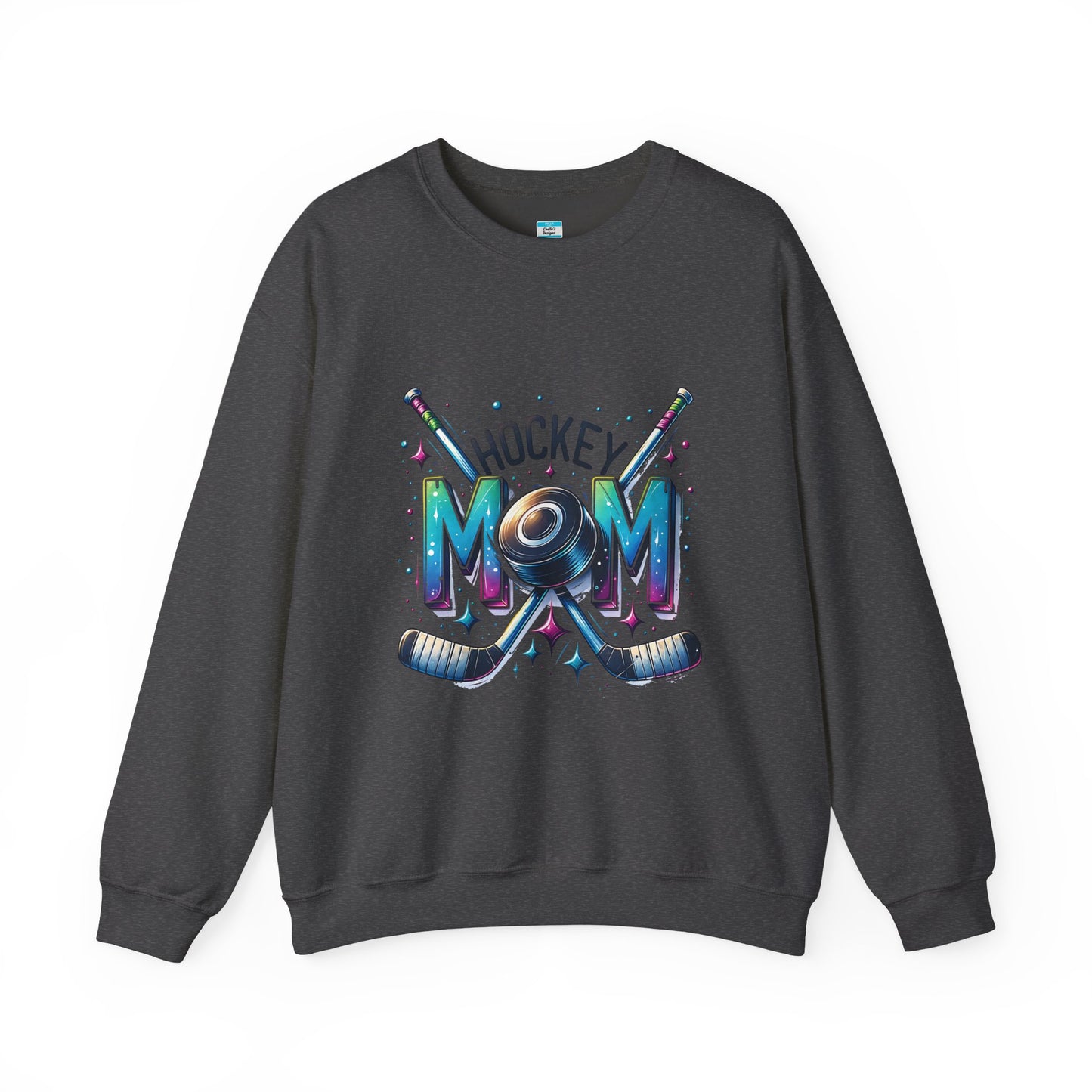 Hockey Mom Sweatshirt | Cozy Ice Hockey Crewneck for Proud Hockey Moms