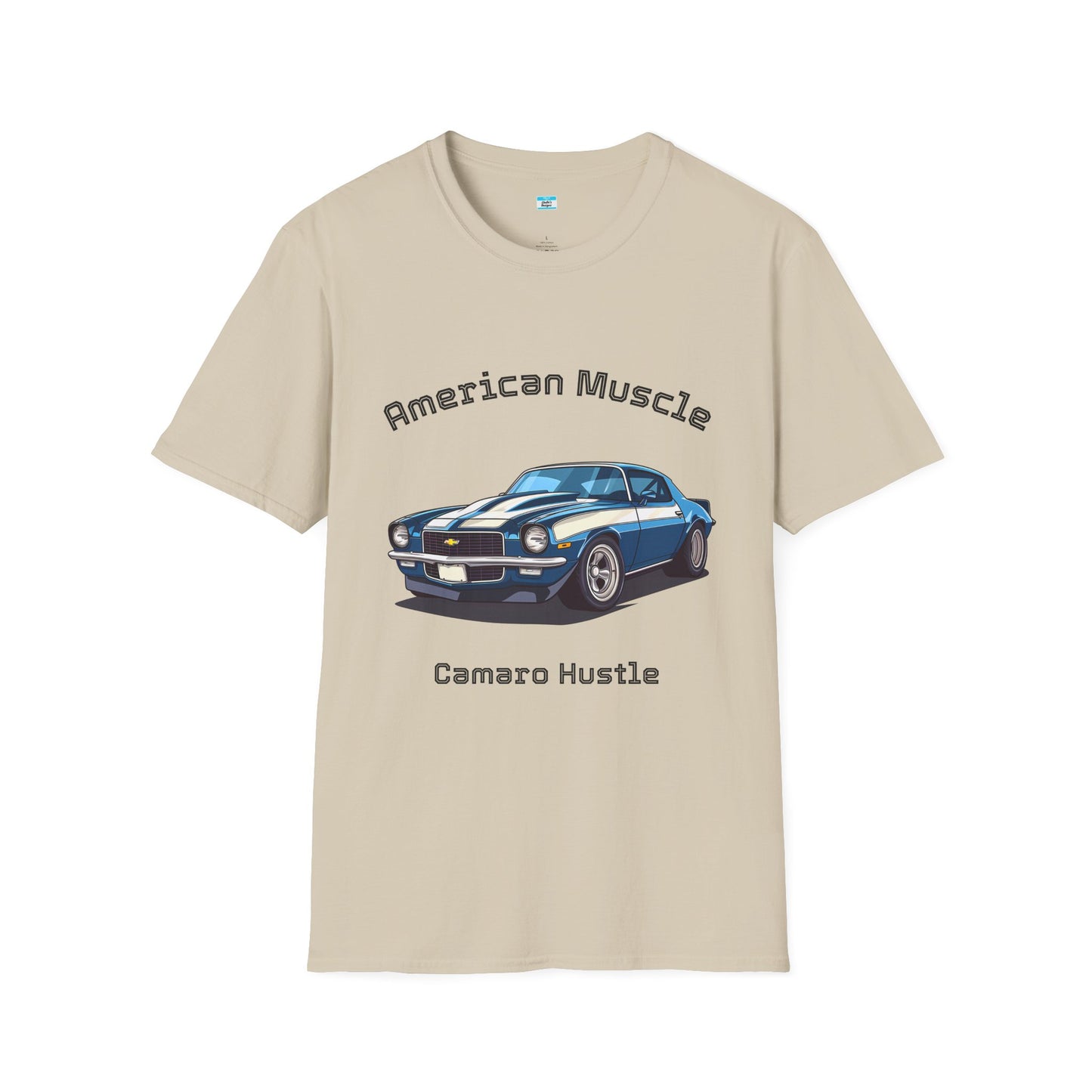 American Muscle – Camaro Hustle Classic Car T-Shirt