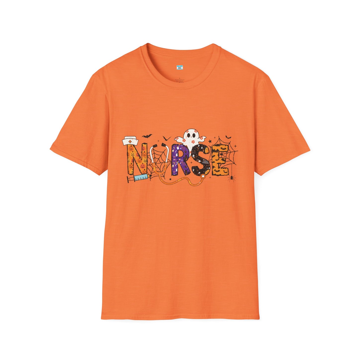 Halloween Nurse T-Shirt – Funny Spooky Medical Graphic Tee for Nurses