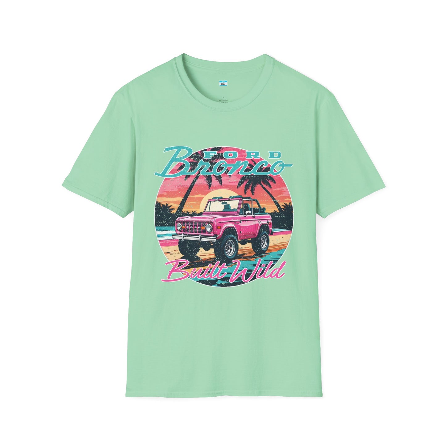 Ford Bronco Built Wild Unisex Tee | Vintage Retro Off-Road T-Shirt | Chelle’s Designs