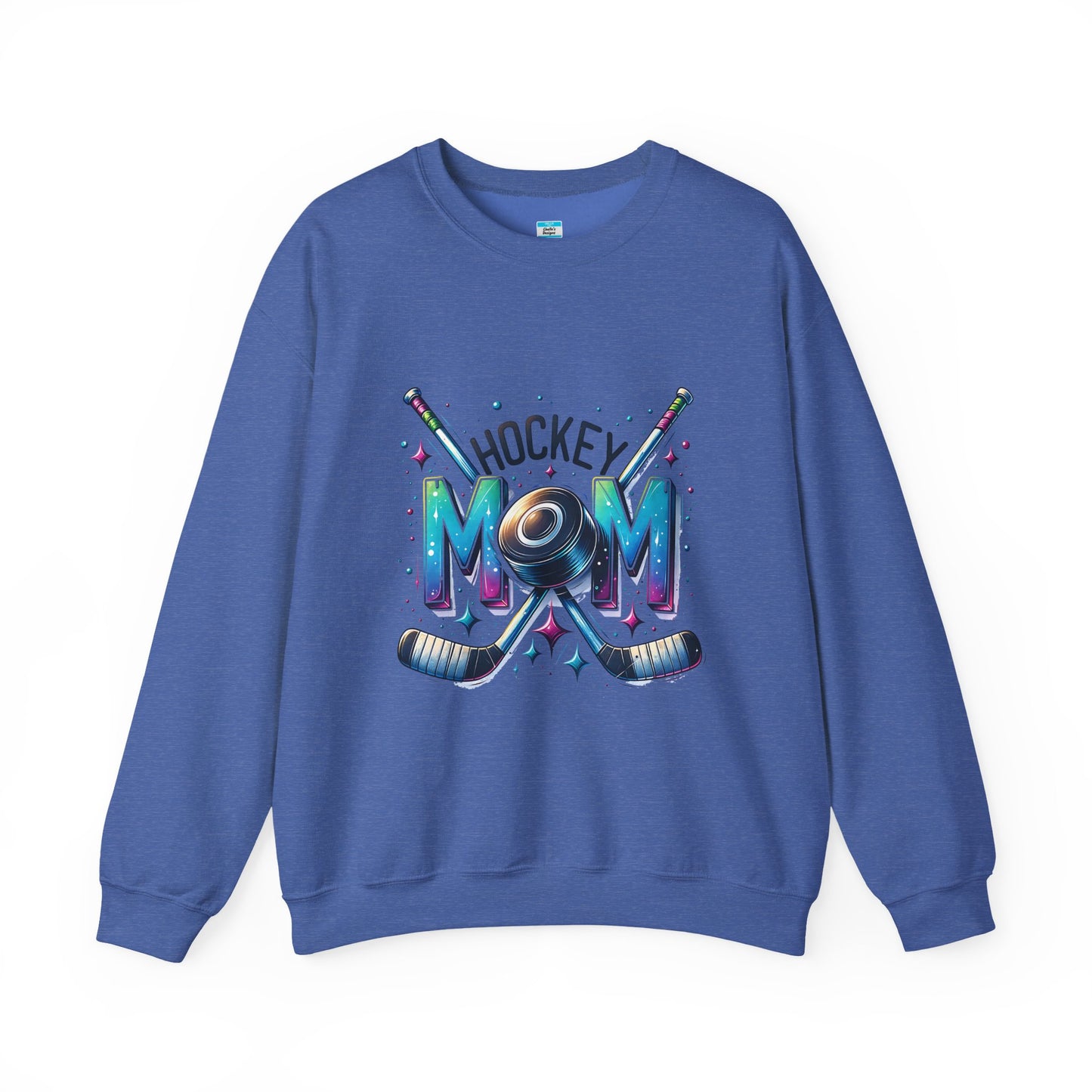Hockey Mom Sweatshirt | Cozy Ice Hockey Crewneck for Proud Hockey Moms