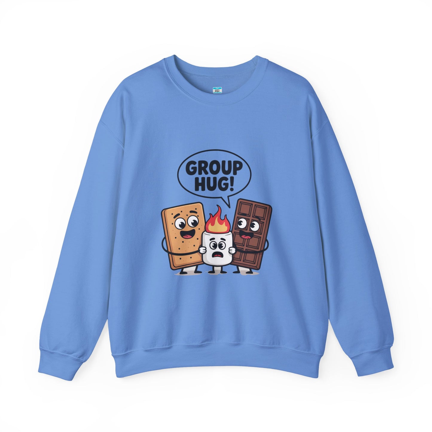 Group Hug S'mores Sweatshirt | Funny Camping Campfire Crewneck