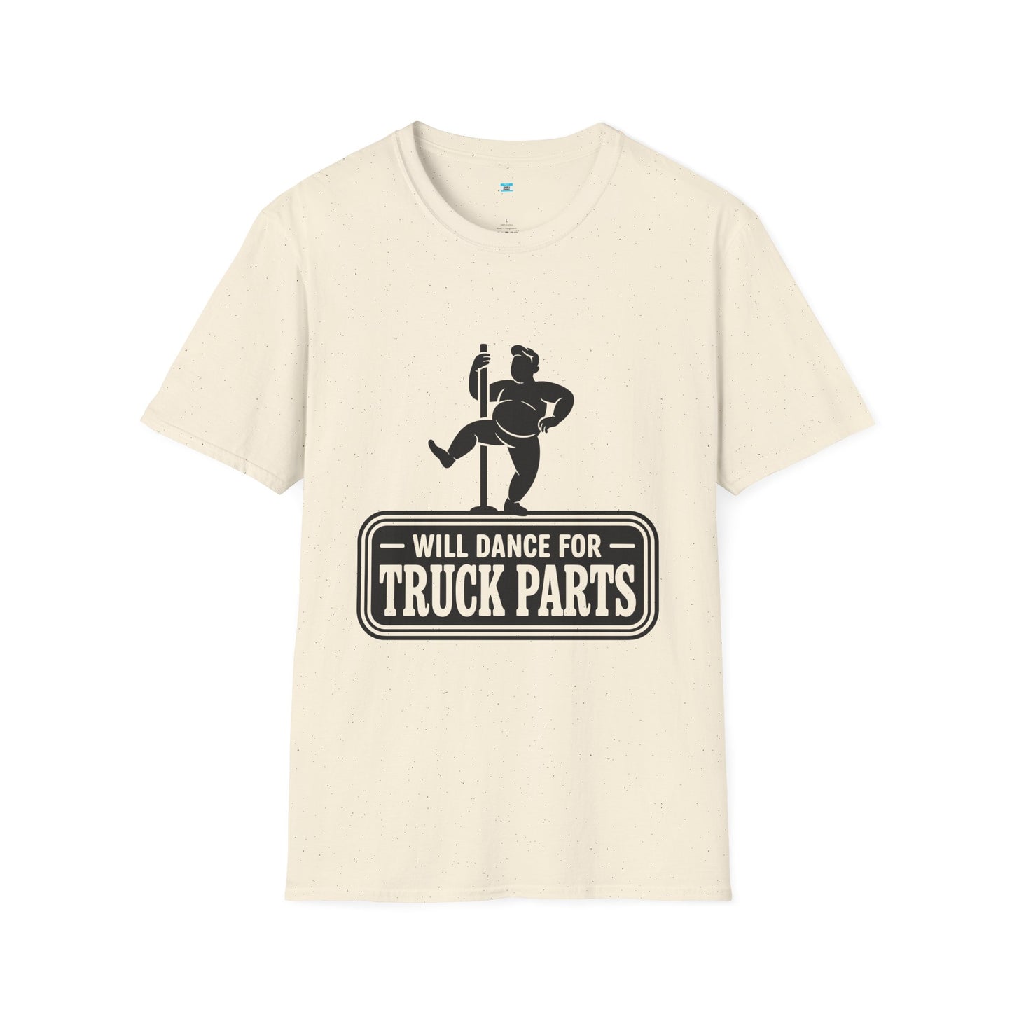 Will Dance for Truck Parts Shirt | Funny Mechanic Truck Lover Graphic Tee