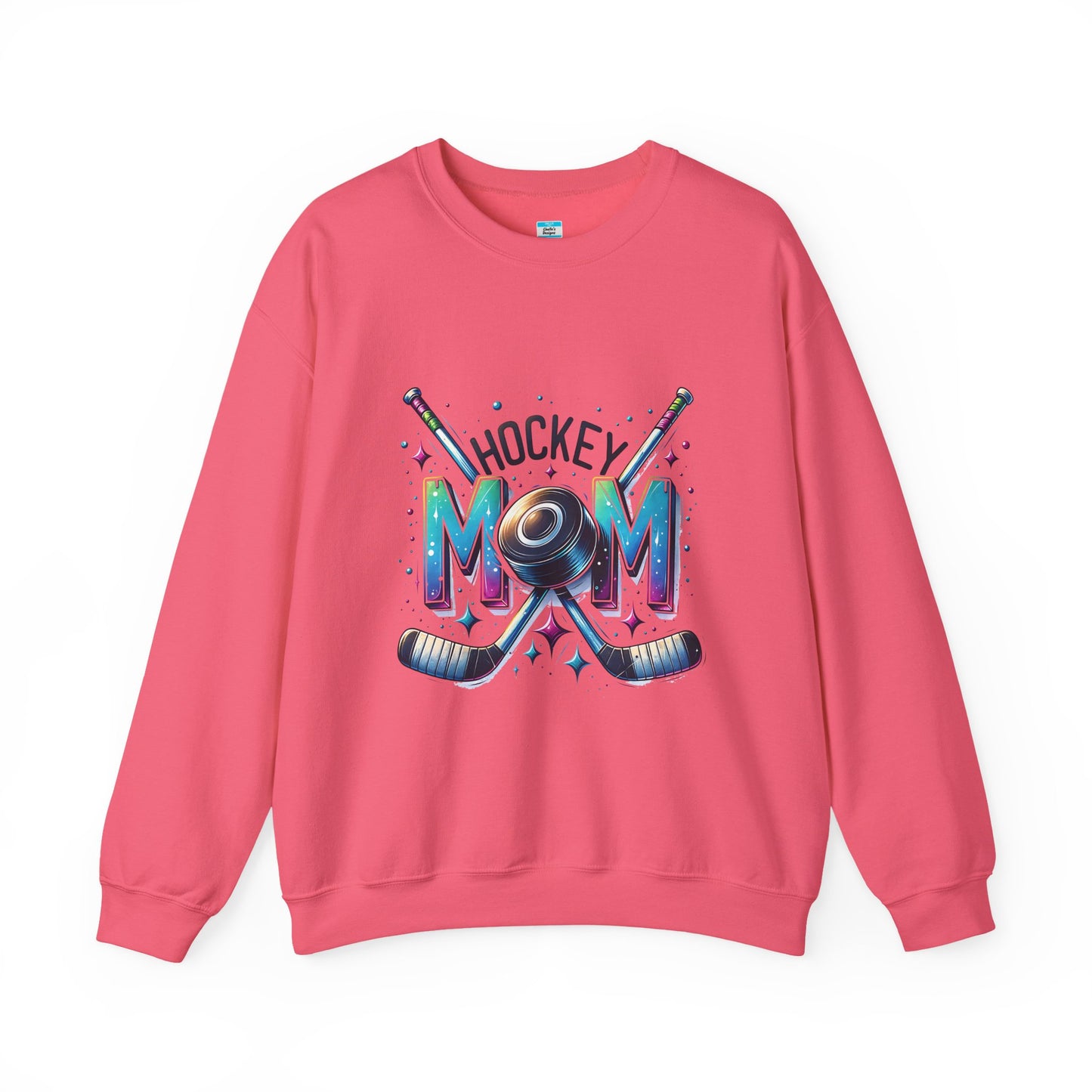 Hockey Mom Sweatshirt | Cozy Ice Hockey Crewneck for Proud Hockey Moms